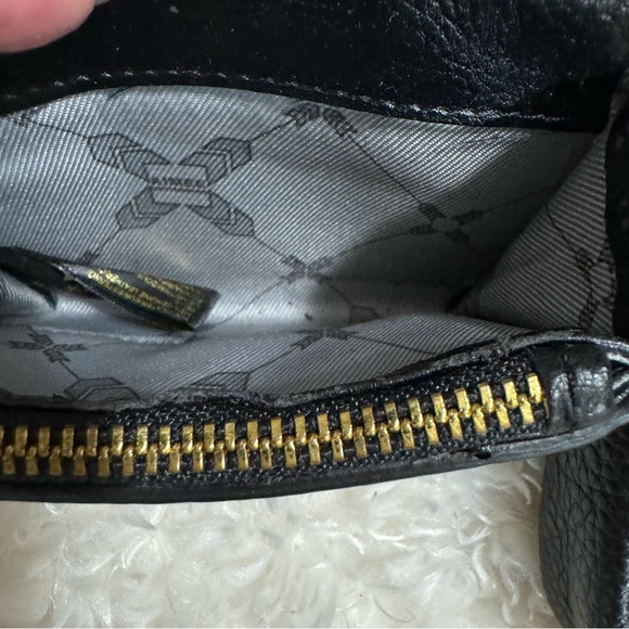 Aimee Kestenberg Jungle Leopard Nylon & Leather All in One Phone Crossbody - Picture 12 of 13